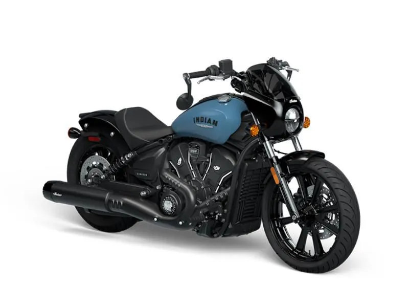 2025 Indian Motorcycle Sport Scout Limited +Tech Storm Blue