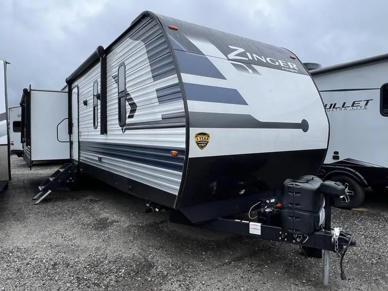 2023 CrossRoads RV  Zinger 340RE Travel Trailer w/King Bed, Sleeps 6