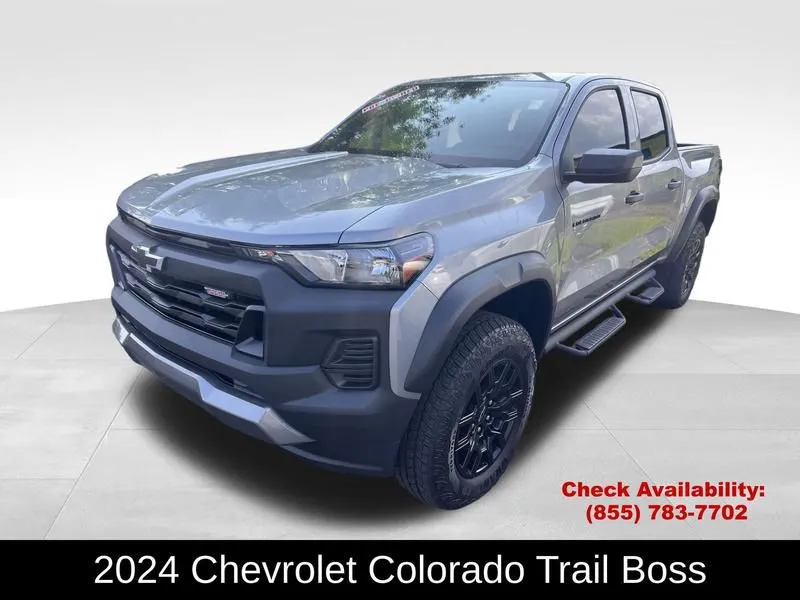 2024 Chevrolet Colorado 4WD Trail Boss 2.7L I4 Turbocharged DOHC 16V LEV3-ULEV50 310hp