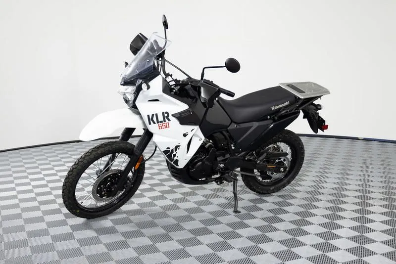 2024 Kawasaki KLR 650 WHITE