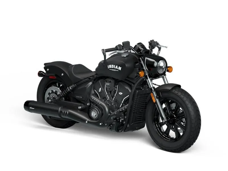 2025 Indian Motorcycle Scout Bobber Limited +Tech Black Smoke