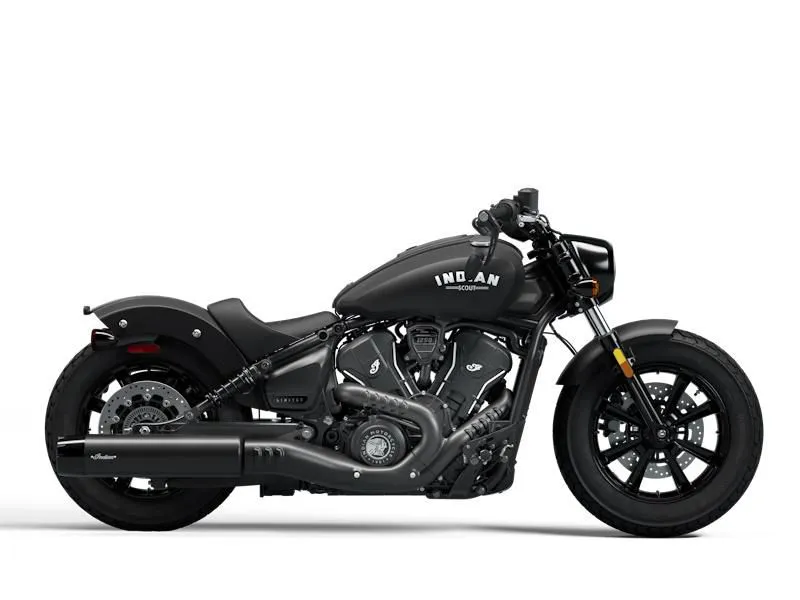 2025 Indian Motorcycle Scout Bobber Limited +Tech Black Smoke