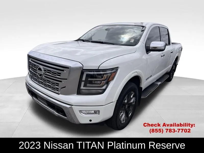 2023 Nissan Titan 4WD Platinum Reserve 5.6L V8 DOHC 32V 400hp