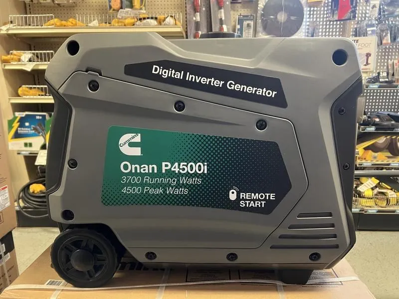 2024 Onan Cummins  P4500i 4500 Watt Digital Inverter Gasoline Portable Generator