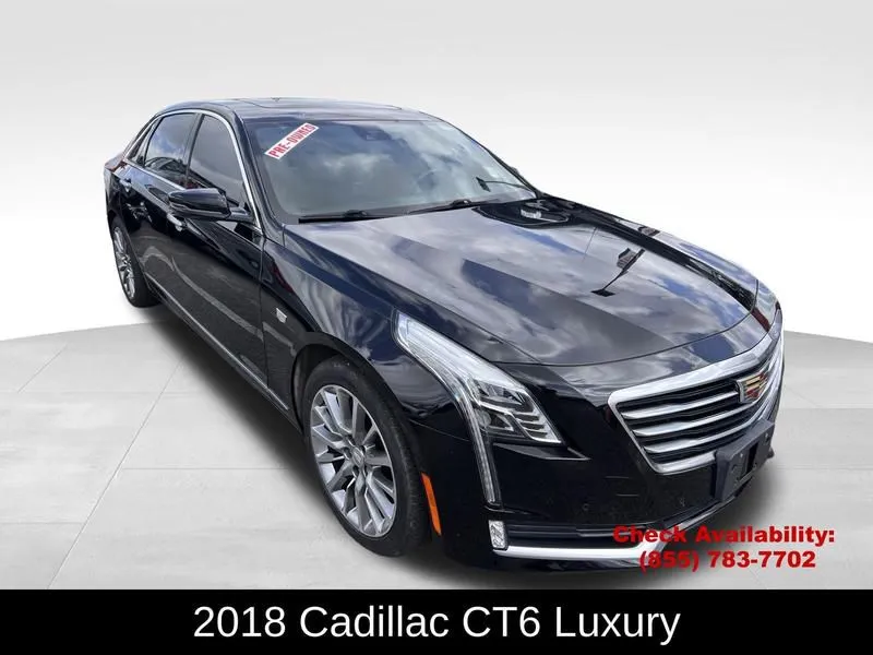 2018 Cadillac CT6 AWD 3.6L Luxury 3.6L V6 SIDI DOHC VVT