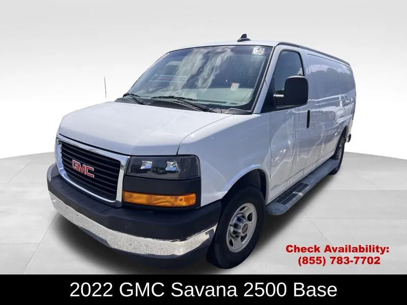 2022 GMC Savana 2500 RWD Work Van 4.3L V6