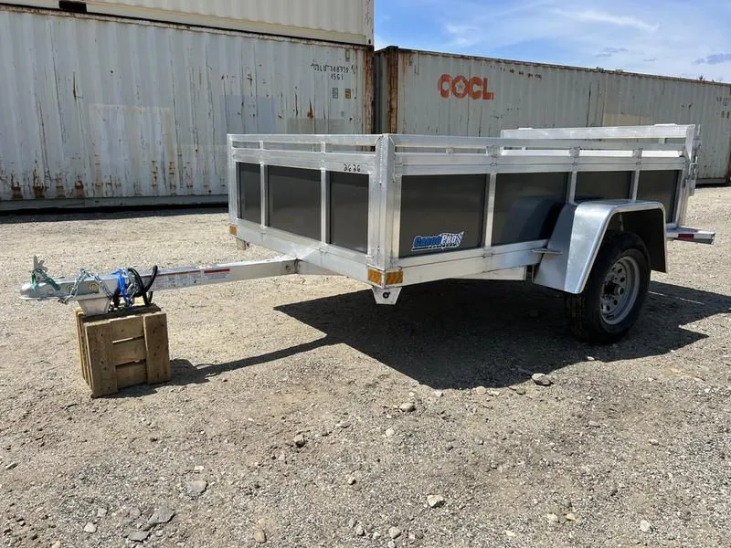 2024 Cargo Pro  5x8 Aluminum High Side Utility Trailer w/Bi-Fold Ramp