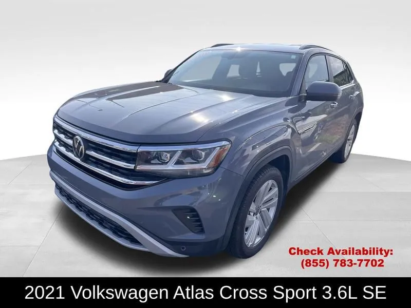 2021 Volkswagen Atlas Cross Sport FWD 3.6L V6 SE w/Technology 3.6L VR6