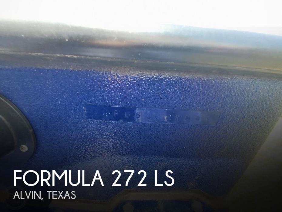 1984 Formula 272 LS in Alvin, TX