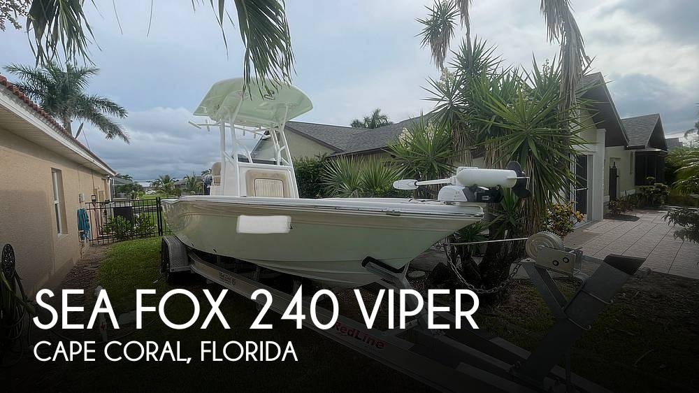 Sea Fox 240 Viper Bay Boat Boats for sale