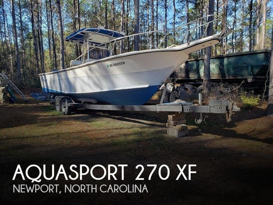 1987 Aquasport 270 XF in Newport, NC
