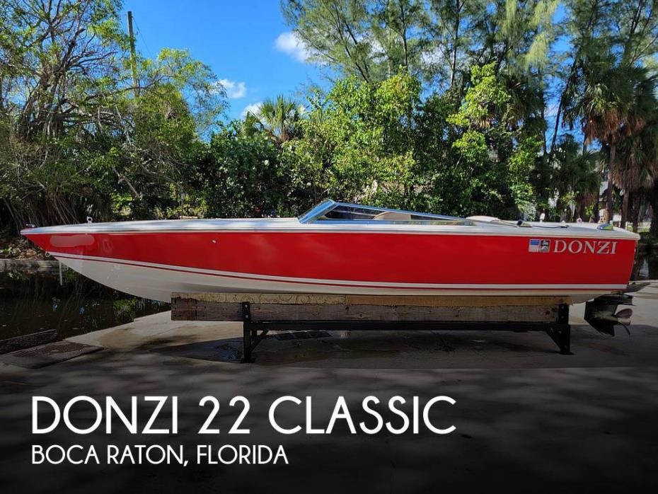 1996 Donzi 22 Classic in Boca Raton, FL