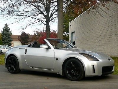 Nissan : 350Z Enthusiast 6 spd conv nav pwr top 17 in alloys 19 k must see and drive save