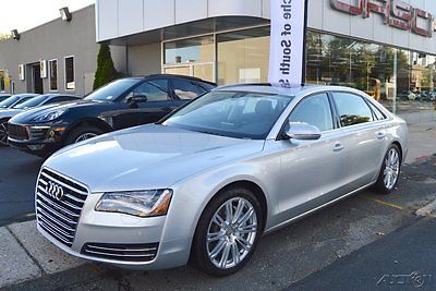 Audi : A8 L 4.0T quattro AWD 22 way climate comfort massage ventilated wood inlays cold led 20 10 spoke dual