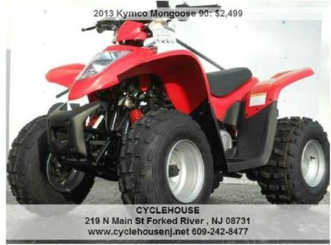 2014 Kymco Mongoose90withReverse and Electric start