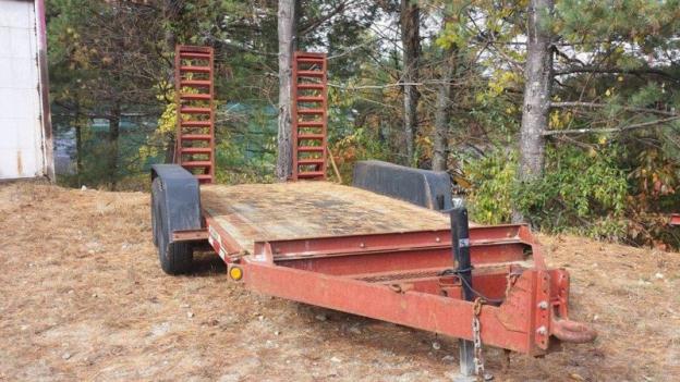 2003 Ditch Witch 5.5 Ton T/A Equipment Trailer For Sale