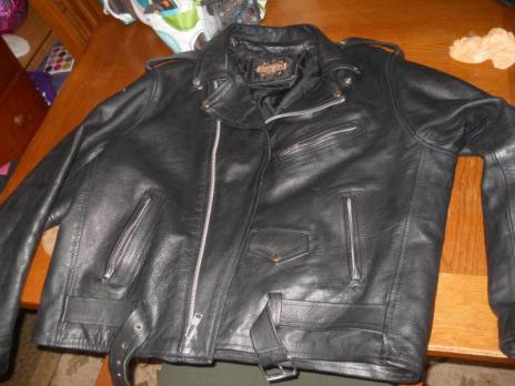 Men's Genuine Leather Motorcycle Jacket