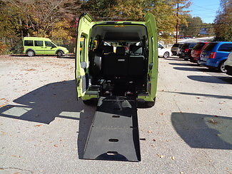 Ford : Transit Connect handicap wheelchair accessible van 2011 green handicap wheelchair accessible van