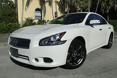 Nissan : Maxima LIMITED 2012 nissan maxima w limited package 14 k miles pearl white