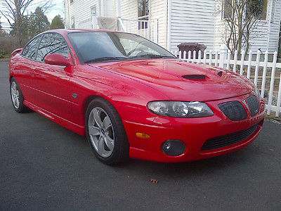 Pontiac : GTO 2 dr coupe  2006 pontiac gto 6.0 6 speed ls 2 torrid red modern muscle