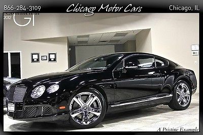 Bentley : Continental GT 2dr Coupe 2012 bentley continental gt coupe navigation w 12 black chrome wheels