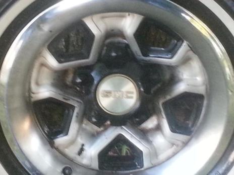 4 rims and tires came off 89s15 size 14s, 0