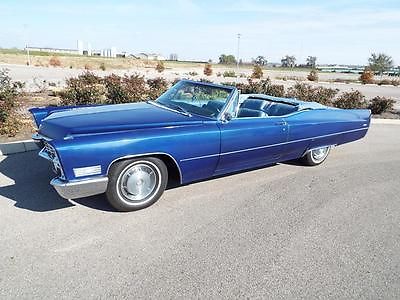 Cadillac : DeVille 1967 cadillac coupe deville convertible 66 k miles seller has owned 36 years