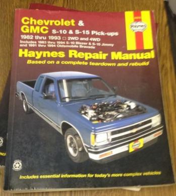 Haynes Auto Repair Manuals, 2