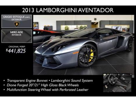Lamborghini : Aventador LP700-4 LP700-4 Coupe 6.5L NAV Transparent Engine Bonnet Lamborghini Sound System Clock