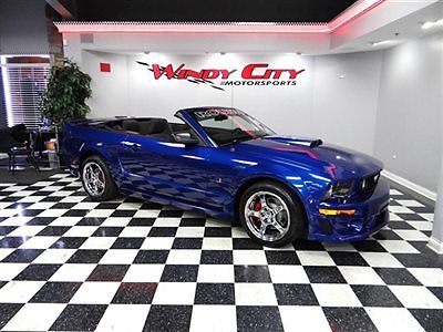 Ford : Mustang GT 2005 ford mustang gt roush stage 1 convertible 1 of 2 in sonic blue autographed