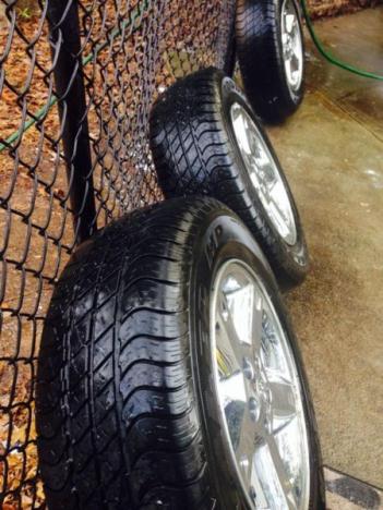 17 inch chrome rims on wrangler Goodyear tires, 1