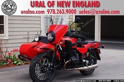 Ural : Gear Up Motorcycle 2WD Red October Custom EFI! Discs Brakes! Custom Color! Powder Coated Engine! Trades and Financing!