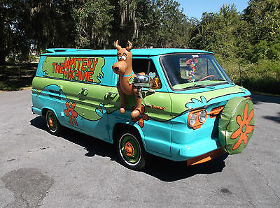 Chevrolet : Corvair Scooby Doo 1961 chevy corvair 95 van scooby doo mystery machine rust free show car