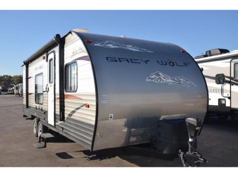 2013 Forest River CHEROKEE GREY WOLF 25RR TOY HAULER TRAVE