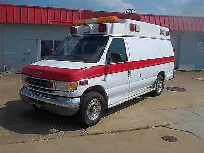 Ford : E-Series Van ambulance 1997 ford e 350 ambulance