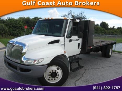 Other Makes : Other 4000 series 2010 international 4000 series 4300 22 ft diesel flatbed fl
