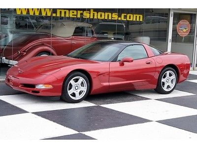 Chevrolet : Corvette Base Coupe 2-Door 1998 chevrolet corvette automatic 2 door hatchback only 4 k original miles