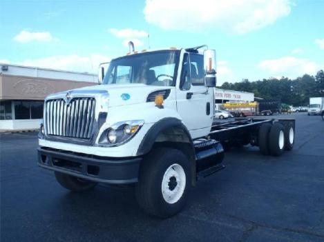 International 7600 cab chassis truck for sale