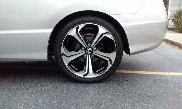 2014 Honda Civic Si Rims and Tires, 1