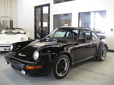 Porsche : 930 1979 porsche 930 turbo coupe black black 28 k miles