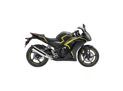2015 Honda CBR300R - Matte Black Metallic/Yellow
