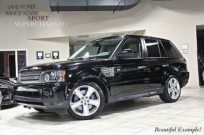 Land Rover : Range Rover Sport 4dr SUV 2010 land rover range rover sport supercharged black ivory loaded serviced clean