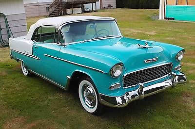 Chevrolet : Bel Air/150/210 Bel Air 1955 chevrolet bel air power pack convertible completely restored stunning