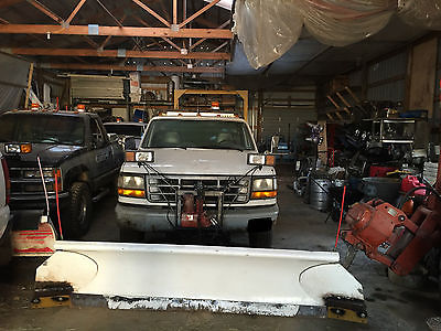 Ford : F-350 XL 1997 ford f 350 xl with snow plow and ice thrower