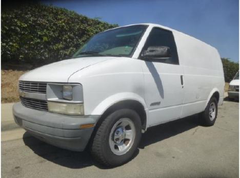 2001 Chevrolet Astro Cargo Van