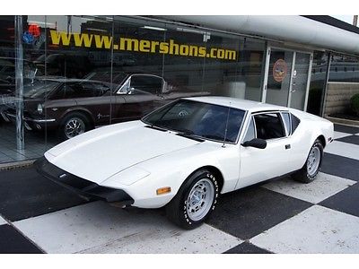 Other Makes : Other 1973 detomaso pantera 5 speed manual 2 door coupe 27 k original miles