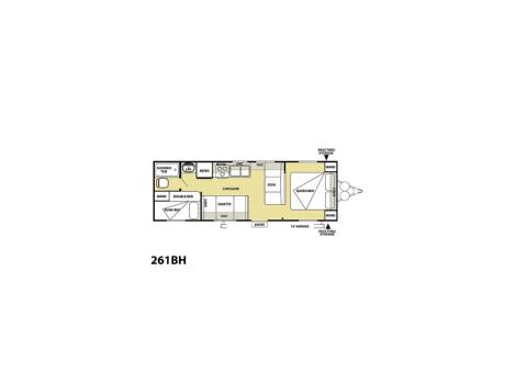 2013 Forest River Salem Cruise Lite 261BH