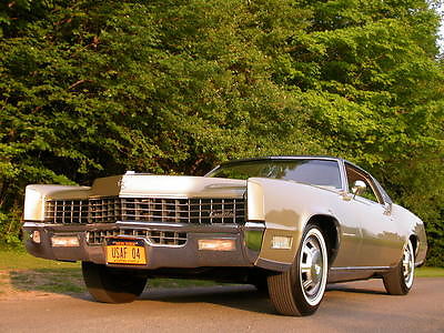 Cadillac : Eldorado 2 door coupe Concours 1967 Cadillac eldorado !!!!