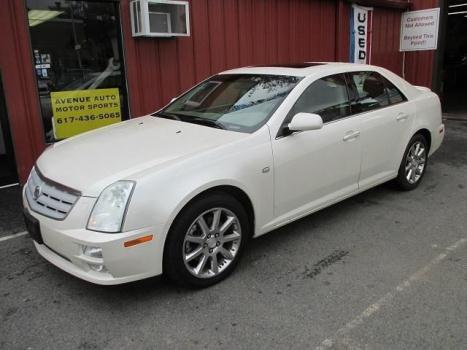 2005 CADILLAC STS AWD WHITE 114K MILES