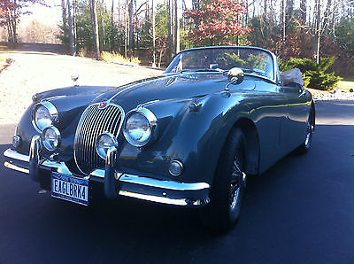 Jaguar : XK DROP HEAD COUPE 1958 xk 150 drop head coupe sherwood green sage 3.4 l excellent condition